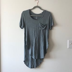 ME to WE Pacsun High-low Blue Shirt